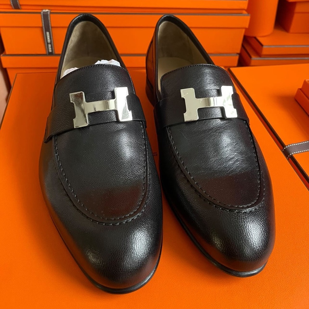 ❌SOLD❌ Authentic Hermès Men Paris Loafer Size 39